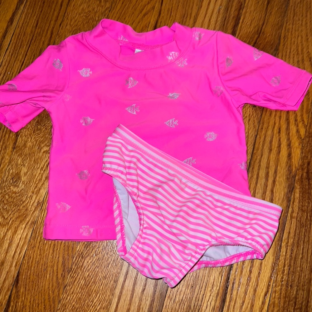 Carters 2 pc bathing suit - Picture 2 of 2